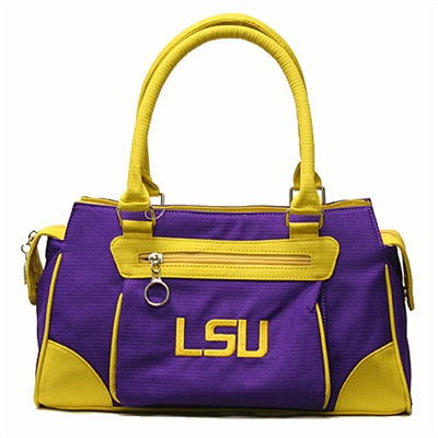 Louisiana State Shoulder Handbag LSU Small Purse Tiger