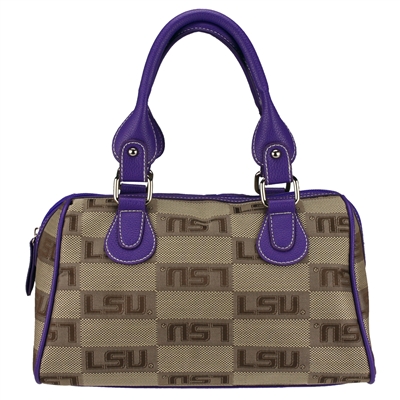 The Velvet Handbag Small Speedy Bag Purse Louisiana LSU