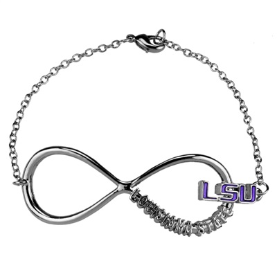 Infinity Bracelet Louisiana State University