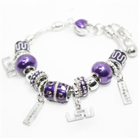 LSU 338 | Quad-Charm Bracelet