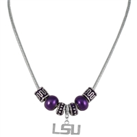 Charm Necklace | Louisiana State Tigers