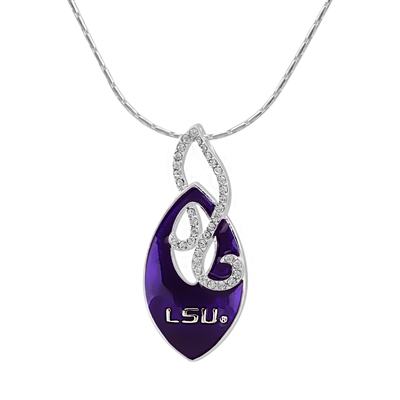 LSU 6014 | LSU Crystal Necklace Nala