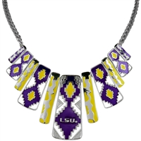 LSU 675 | Aztec Print Necklace Nova