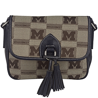 The Vintage Handbag Crossbody Bag Michigan Wolverines