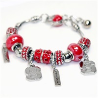 NC STATE 338 | Quad-Charm Bracelet