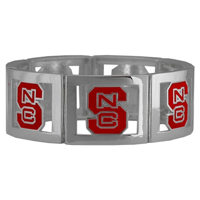 NC STATE 385 | Square Logo Bracelet