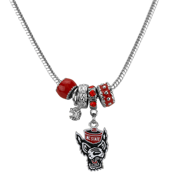 NC STATE 6104 | 356 Necklace Wolf Head