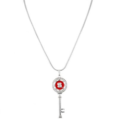 NC STATE 623 | Key Charm Necklace