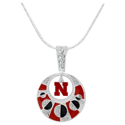 NEBRASKA 669 | Moon Circle Necklace