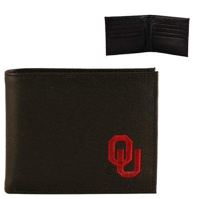 Oklahoma Men's Bi-Fold Wallet Sooner Billfold