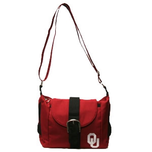 Oklahoma Kirsten Crossbody Handbag Purse OU Sooner