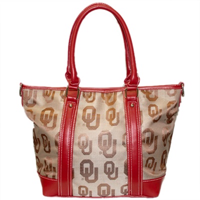 The International Handbag Shoulder Tote Bag Purse Oklahoma Sooners