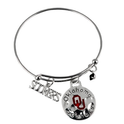 OKLAHOMA 3008 | Silver Coil Script Bracelet Beunice