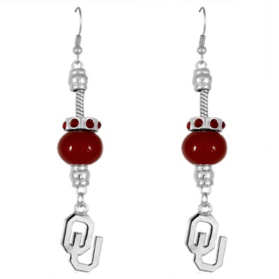 OKLAHOMA 412 | Homecoming Pride Earrings