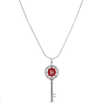 OKLAHOMA 623 | Key Charm Necklace