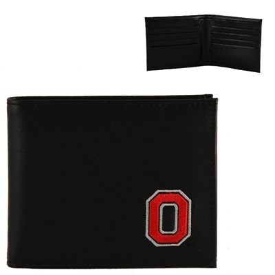Ohio State Men's Bi-Fold Wallet Billfold Buckeye