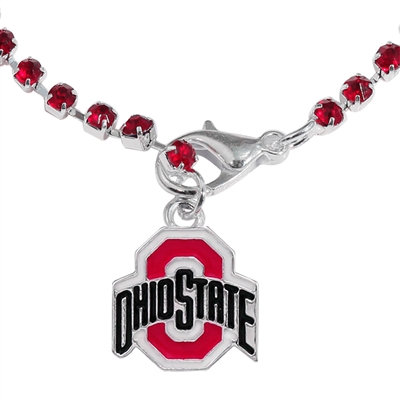 OHIO STATE 3054 | CRYSTAL LOGO BRACELET