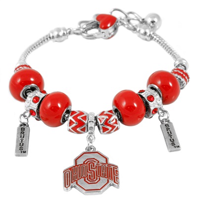 OHIO STATE 337 | 3D Beaded Bracelet