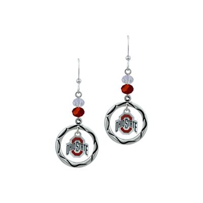 OHIO STATE 452 | Beaded Circle ER Erin