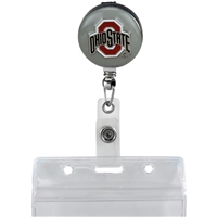 College Fashion Ohio State University Retractable ID Lindy Lanyard Badge Reel