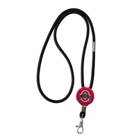 College Fashion Ohio State University Adjustable Nylon Levi Lanyard