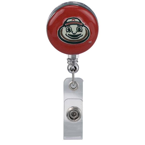 College Fashion Ohio State University Retractable ID Looney Lanyard Badge Reel