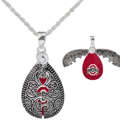 OHIO STATE 6058 | LADYBUG NECKLACE