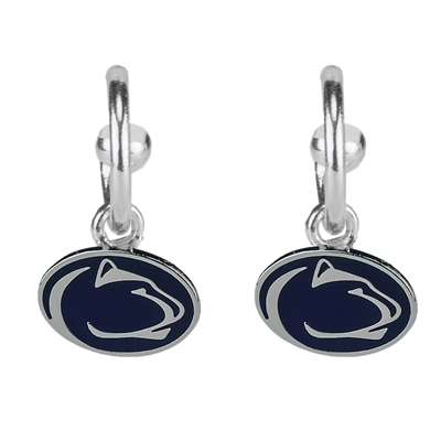 College Fashion Pennsylvania State University Logo Charms Post Dangle Emma Earrings