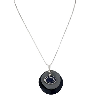 PENN STATE 616 | Double Layer Disc Necklace