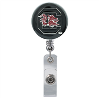 College Fashion University of South Carolina Retractable ID Lindy Lanyard Badge Reel