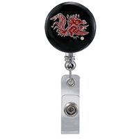 College Fashion University of South Carolina Retractable ID Looney Lanyard Badge Reel