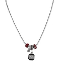 College Fashion Crystal University of South Carolina Logo Charms MVP Necklace