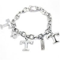 Tennessee Volunteers Silver Bracelet