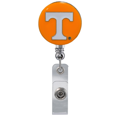 College Fashion University of Tennessee Retractable ID Larry Lanyard Badge Reel