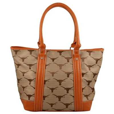 The International Handbag Shoulder Tote Bag Purse University of Texas