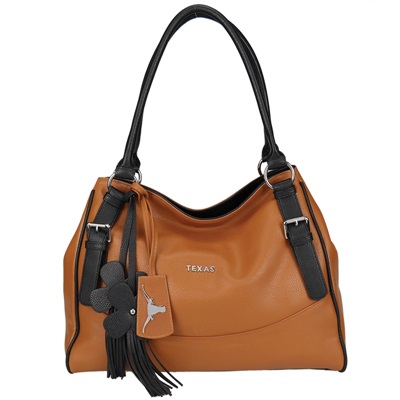 The Jet Set Handbag Purse Texas Longhorns