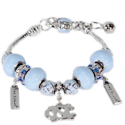 NORTH CAROLINA 337 | 3D Beaded Bracelet