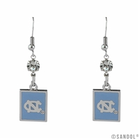 NORTH CAROLINA 401 | Square Dangle Earrings