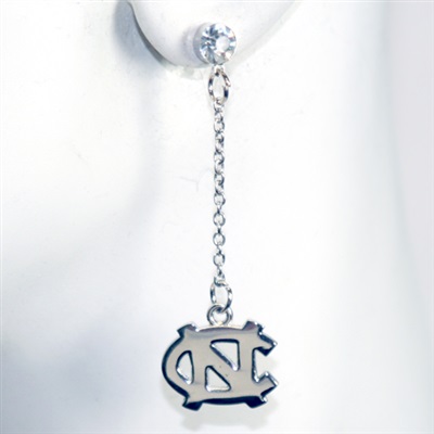 NORTH CAROLINA 407 | Dangle Logo Charm Earrings