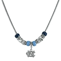 UNC Tar Heels Team Charm Necklace Licensed College Jewelry