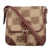 Texas A&M Trendsetter Crossbody Handbag Aggie Purse