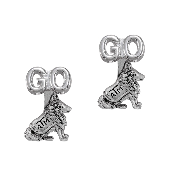 Texas A&M Aggies Evie Mascot Stud Earrings