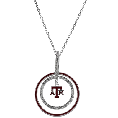 TEXAS A&M 657 | Double Circle Logo Necklace