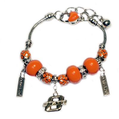 OKLAHOMA STATE 339 | Triple Bead Bracelet