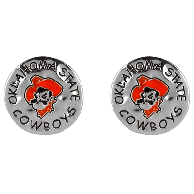 OKLAHOMA STATE 4001 | Circular Script Earrings Eunice