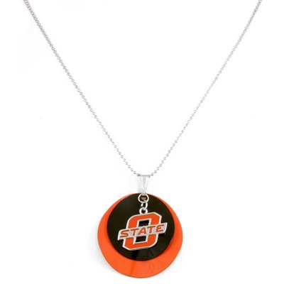 Silver Necklace Oklahoma State Cowboys Pistol Pete