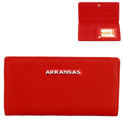 Brando Wallet Arkansas Razorback AK Designer Clutch