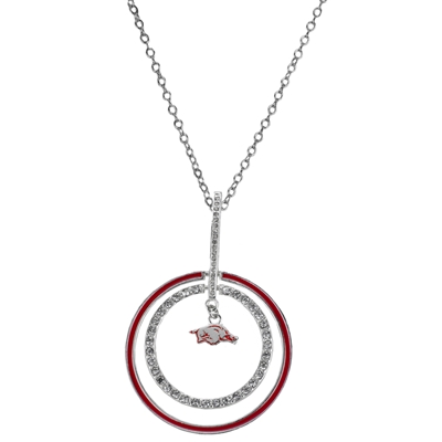 ARKANSAS 657 | Double Circle Logo Necklace