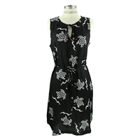 Black & White Sea Turtle Dress