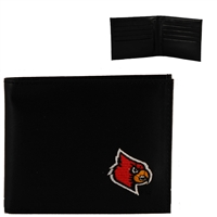 Louisville Men's Bi-Fold Wallet Cardinal Billfold